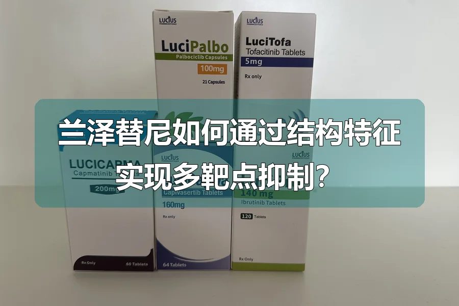 兰泽替尼如何通过结构特征实现多靶点抑制?